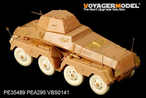 Voyager Model PE35489 1/35 WWII German Sd.Kfz.231 8-Rad Armored Car Early Version (for AFV Club 35231)