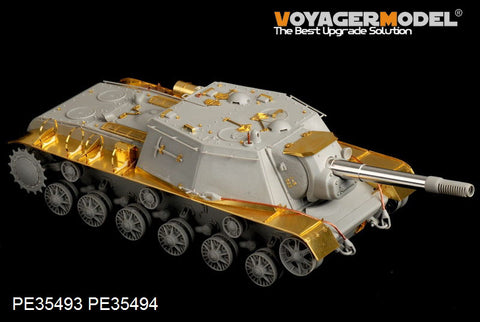 Voyager Model PE35493 1/35 WWII Soviet SU-152 Late Version Basic Set (Trumpeter 05568)