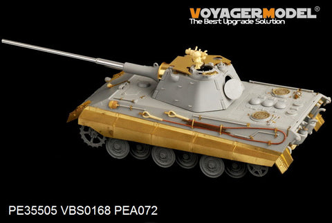 Voyager Model PE35505 1/35 WWII German E-50 Tank (Trumpeter 01536)