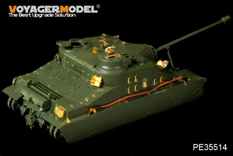 Voyager Model PE35514 1/35 WWII British A39 Tortoise Heavy Assault Tank Photo-Etched Parts Set (for Meng TS-002)