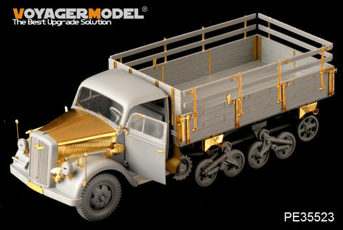 Voyager Model PE35523 1/35 WWII German Sd.Kfz.3a Opel Maultier Half-track (Dragon 6761)