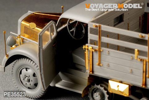 Voyager Model PE35523 1/35 WWII German Sd.Kfz.3a Opel Maultier Half-track (Dragon 6761)