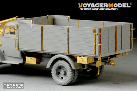 Voyager Model PE35525 1/35 WWII German Opel Blitz 3t 4x2 Cargo Truck / Cargo Bed (Dragon 6716)