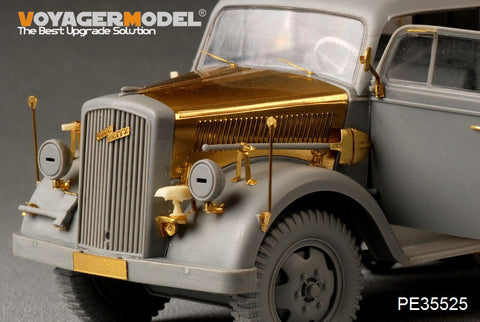 Voyager Model PE35525 1/35 WWII German Opel Blitz 3t 4x2 Cargo Truck / Cargo Bed (Dragon 6716)