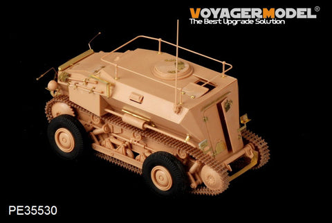 Voyager Model PE35530 1/35 WWII German Sd.Kfz.254 Wheeled/Tracked Armored Vehicle (HobbyBoss 82491)