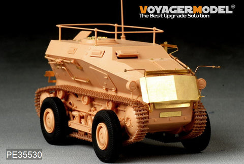Voyager Model PE35530 1/35 WWII German Sd.Kfz.254 Wheeled/Tracked Armored Vehicle (HobbyBoss 82491)