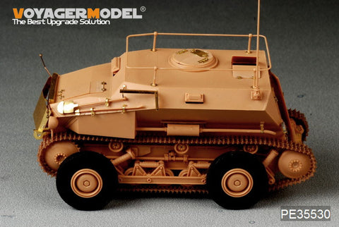 Voyager Model PE35530 1/35 WWII German Sd.Kfz.254 Wheeled/Tracked Armored Vehicle (HobbyBoss 82491)