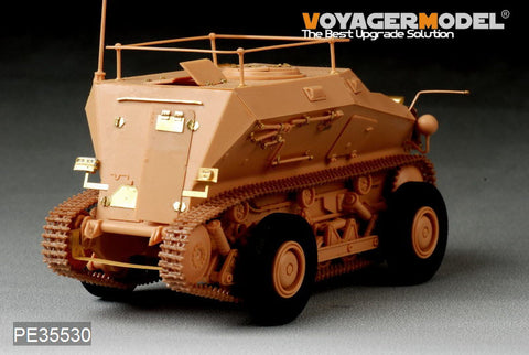 Voyager Model PE35530 1/35 WWII German Sd.Kfz.254 Wheeled/Tracked Armored Vehicle (HobbyBoss 82491)