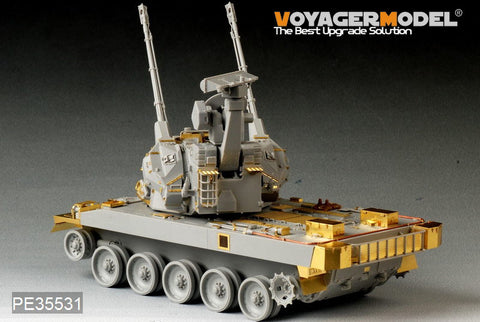 Voyager Model PE35531 1/35 JGSDF Type 87 Self-Propelled Anti-Aircraft Gun (for Trumpeter 01599)