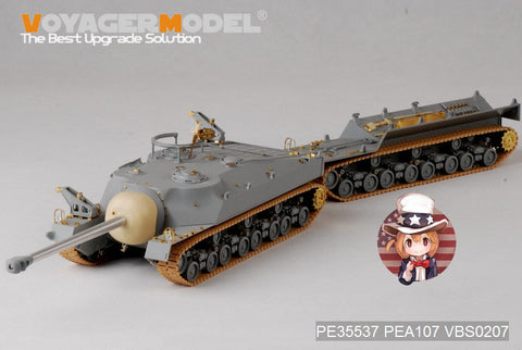 Voyager Model PE35537 1/35 WWII US T-28 Super Heavy Tank - M2 Mantlet (Dragon 6750)