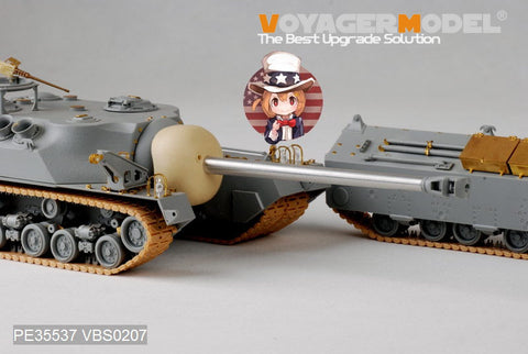 Voyager Model PE35537 1/35 WWII US T-28 Super Heavy Tank - M2 Mantlet (Dragon 6750)