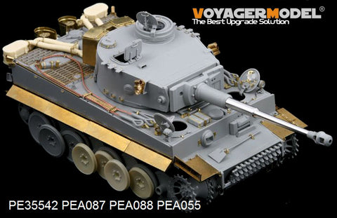 Voyager Model PE35542 1/35 WWII German Tiger I Early Production Photo-Etched Set (for Dragon 6350/9142/6355)