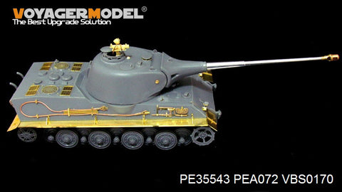 Voyager Model PE35543 1/35 WWII German Panzer VII Super-Heavy Tank "Löwe" Photo-Etched Parts Set (for Amusing Hobby 35A005)