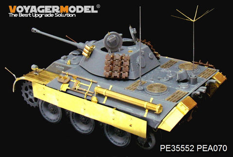 Voyager Model PE35552 1/35 WWII German VK1602 Leopard Smoke Dischargers (Amazing Hobby 35A004)