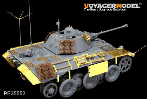 Voyager Model PE35552 1/35 WWII German VK1602 Leopard Smoke Dischargers (Amazing Hobby 35A004)