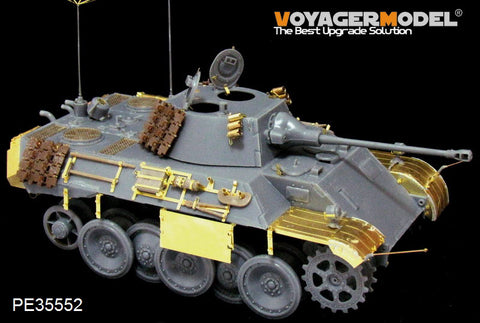Voyager Model PE35552 1/35 WWII German VK1602 Leopard Smoke Dischargers (Amazing Hobby 35A004)