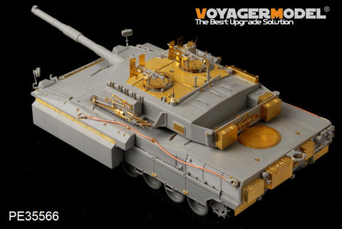 Voyager Model PE35566 1/35 Modern Italian C1 Ariete Main Battle Tank with Add-on Armor (Trumpeter 00394)