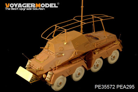 Voyager Model PE35572 1/35 WWII German Sd.Kfz. 263 8-Rad Radio Car Photo-Etched Set (for AFV35263)
