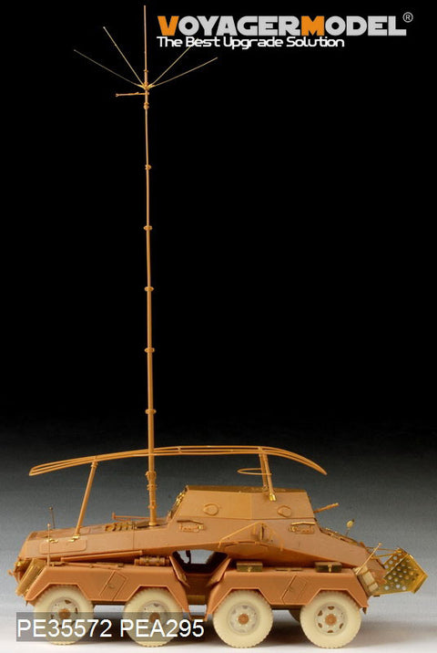 Voyager Model PE35572 1/35 WWII German Sd.Kfz. 263 8-Rad Radio Car Photo-Etched Set (for AFV35263)