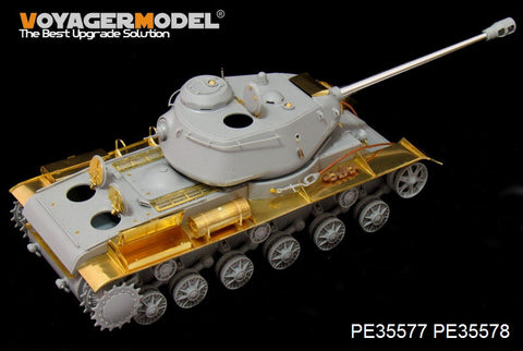 Voyager Model PE35577 1/35 WWII Soviet KV-85/KV-122 Heavy Tank Basic Set (2-in-1) (Trumpeter 01570/01569)