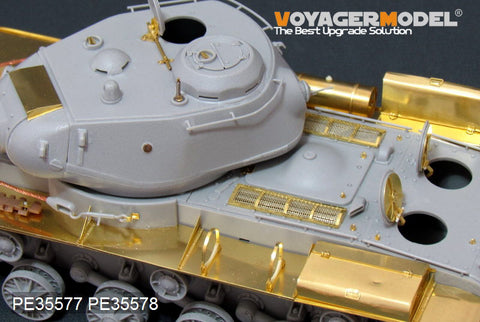 Voyager Model PE35577 1/35 WWII Soviet KV-85/KV-122 Heavy Tank Basic Set (2-in-1) (Trumpeter 01570/01569)