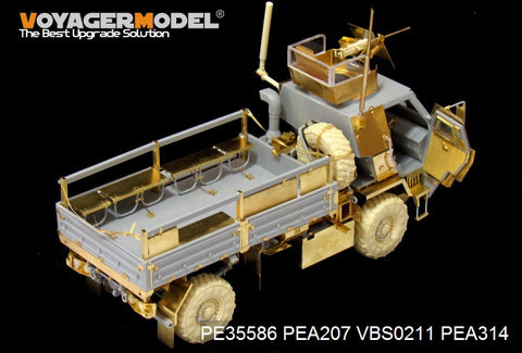 Voyager Model PE35586 1/35 Modern US M1078 LMTV Armored Cabin Basic Set (Trumpeter 01009)