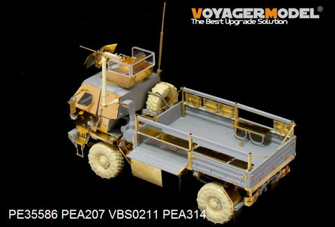 Voyager Model PE35586 1/35 Modern US M1078 LMTV Armored Cabin Basic Set (Trumpeter 01009)
