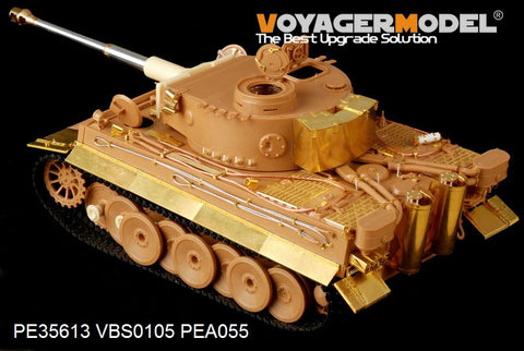 Voyager Model PE35613 1/35 WWII German Tiger I Early Production Photo-Etched Set (for Zvezda 3546)