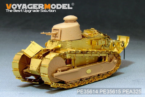 Voyager Model PE35614 1/35 WWI French Renault FT-17 (Cast Turret Type) Basic Photo-Etched Set (for Meng Model TS-008)