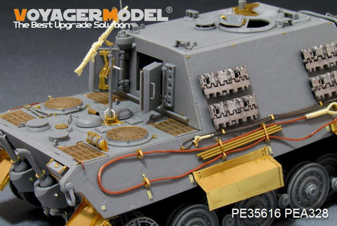 Voyager Model PE35616 1/35 WWII German Jagdtiger Basic Photo-Etched Set Ver. 2.0 (for Dragon)