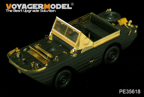Voyager Model PE35618 1/35 WWII US Ford GPA Photo-Etched Parts Set (for Tamiya 35043/35336)