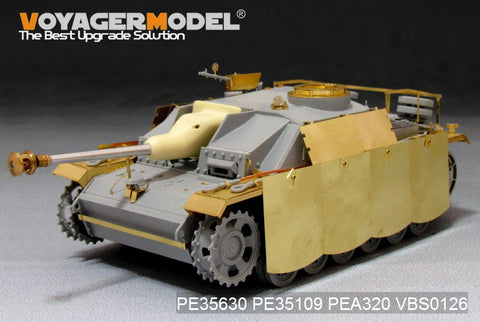Voyager Model PE35630 1/35 WWII German StuG III Late Version Basic Photo-Etched Set (for Dragon)