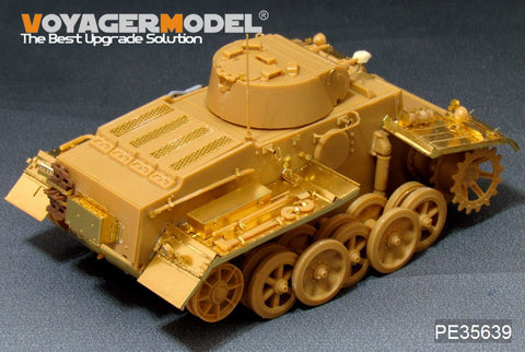 Voyager Model PE35639 1/35 WWII German Panzer I Ausf. F (Late Production) Photo-Etched Set (for Bronco CB350143)