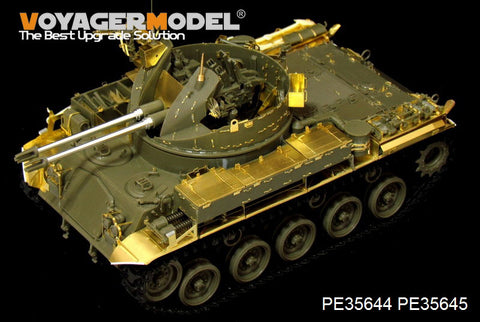 Voyager Model PE35644 1/35 Modern US M42A1 Duster Late-Type Basic Photo-Etched Set (for AFV35042)