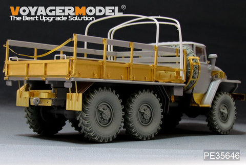 Voyager Model PE35646 1/35 Modern Russian Ural-4320 Truck Photo-Etched Set (for Trumpeter 01012)