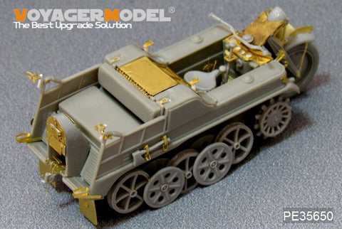 Voyager Model PE35650 1/35 WWII German Sd.Kfz.2 Kettenkrad Photo-Etched Set (for Dragon 6114)