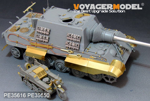 Voyager Model PE35650 1/35 WWII German Sd.Kfz.2 Kettenkrad Photo-Etched Set (for Dragon 6114)