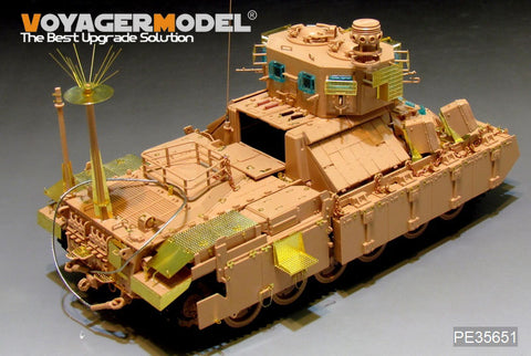 Voyager Model PE35651 1/35 Israel Nagmachon "Doghouse" APC Early-Type Conversion Basic Photo-Etched Set (for Tiger Model 4616)