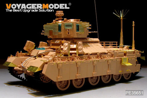 Voyager Model PE35651 1/35 Israel Nagmachon "Doghouse" APC Early-Type Conversion Basic Photo-Etched Set (for Tiger Model 4616)