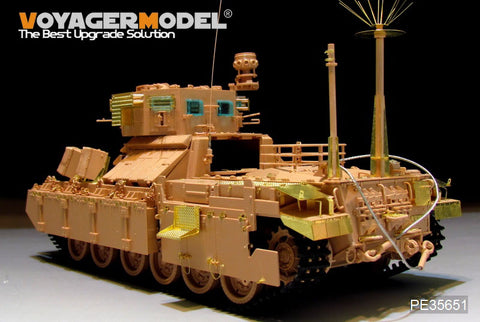 Voyager Model PE35651 1/35 Israel Nagmachon "Doghouse" APC Early-Type Conversion Basic Photo-Etched Set (for Tiger Model 4616)