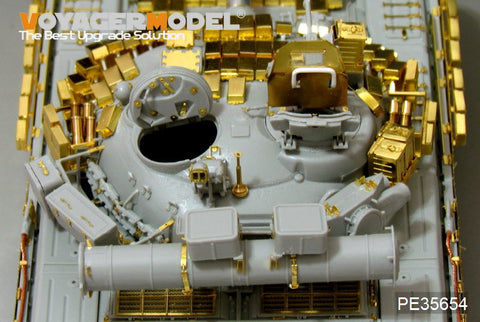 Voyager Model PE35654 1/35 Photo-Etched Set for Modern Russian T-80BV Main Battle Tank (for Trumpeter 05566)