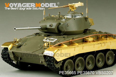 Voyager Model PE35665 1/35 US M24 Chaffee (Korean War Ver.) Basic Photo-Etched Set (for AFV35209)