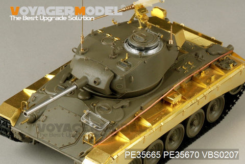 Voyager Model PE35665 1/35 US M24 Chaffee (Korean War Ver.) Basic Photo-Etched Set (for AFV35209)