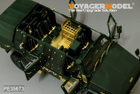 Voyager Model PE35673 1/35 Modern German ATF Dingo 2 GE A2 PatSi Photo-Etched Set (for Revell 03233)