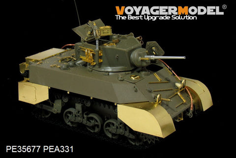 Voyager Model PE35677 1/35 WWII US M3A3 Light Tank Photo-Etched Set (for AFV AF35053)