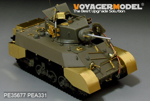 Voyager Model PE35677 1/35 WWII US M3A3 Light Tank Photo-Etched Set (for AFV AF35053)