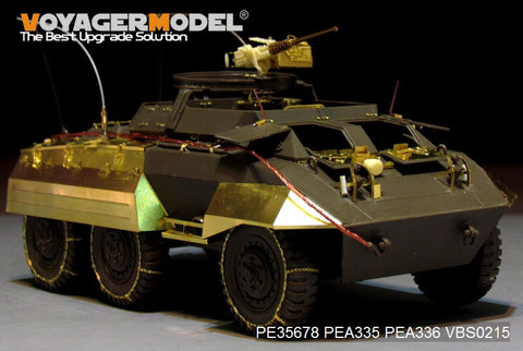 Voyager Model PE35678 1/35 WWII US M20 Armored Car Basic Photo-Etched Set (for Tamiya 35234)