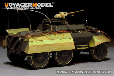 Voyager Model PE35678 1/35 WWII US M20 Armored Car Basic Photo-Etched Set (for Tamiya 35234)