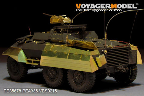 Voyager Model PE35678 1/35 WWII US M20 Armored Car Basic Photo-Etched Set (for Tamiya 35234)
