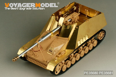 Voyager Model PE35680 1/35 WWII German Nashorn Self-Propelled Anti-Tank Gun Photo-Etched Parts Set (for Tamiya 35335)